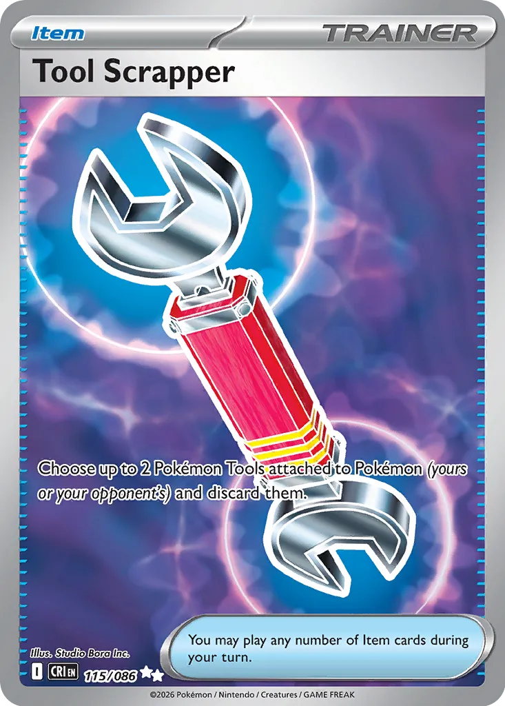 Tool Scrapper - 115/086 - Ultra Rare (Español Foil NM)