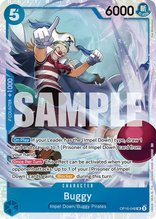 Buggy - OP16-048 - Super Rare Foil (Inglés Foil NM)