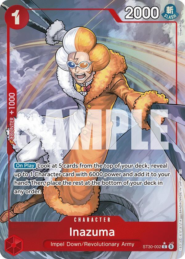 Inazuma (Full Art) - ST30-002 - Common Foil (Inglés Foil NM)