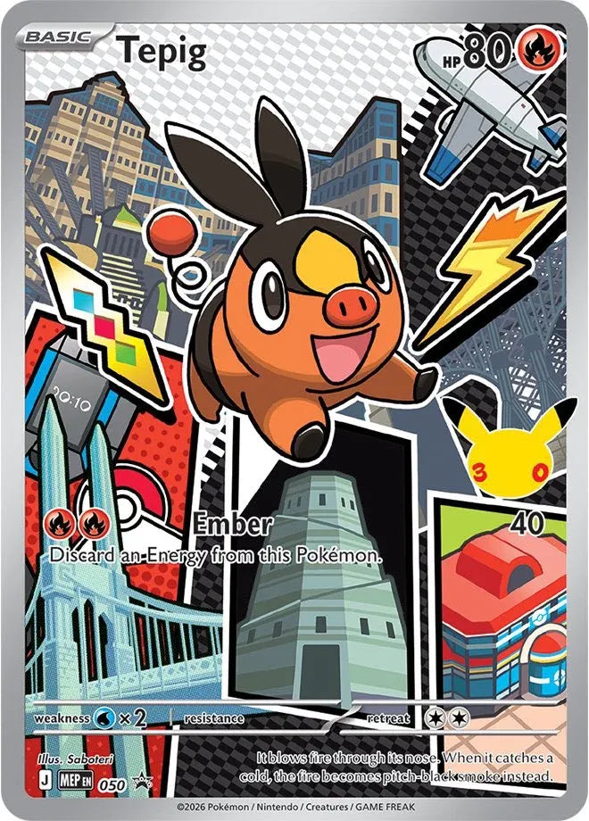 Tepig - 050 - Promo (Inglés Foil NM)