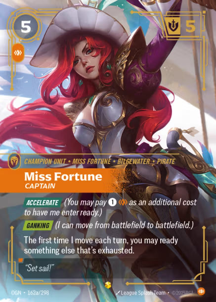 MISS FORTUNE, CAPTAIN - OGN-162a/298