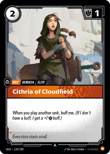 CITHRIA OF CLOUDFIELD (Chino) - OGN-139/298 (Foil)