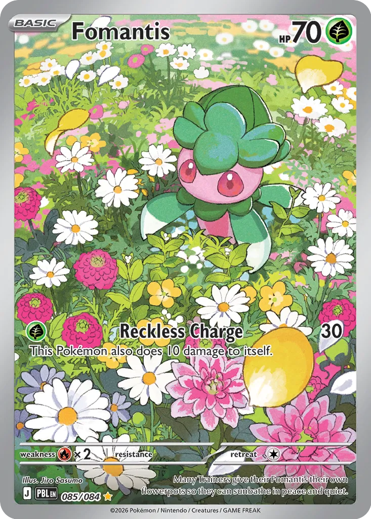 Fomantis - 085/084 - Illustration Rare (Inglés Foil NM)