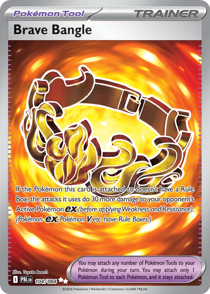 Brave Bangle - 104/084 - Ultra Rare (Inglés Foil NM)