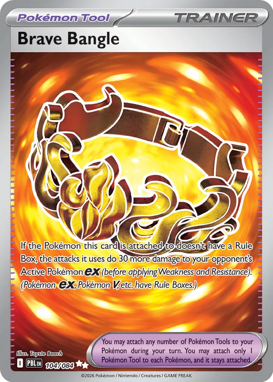 Brave Bangle - 104/084 - Ultra Rare (Inglés Foil NM)