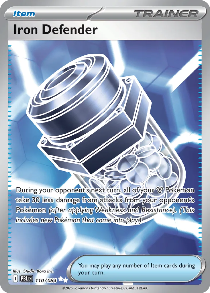 Iron Defender - 110/084 - Ultra Rare (Inglés Foil NM)
