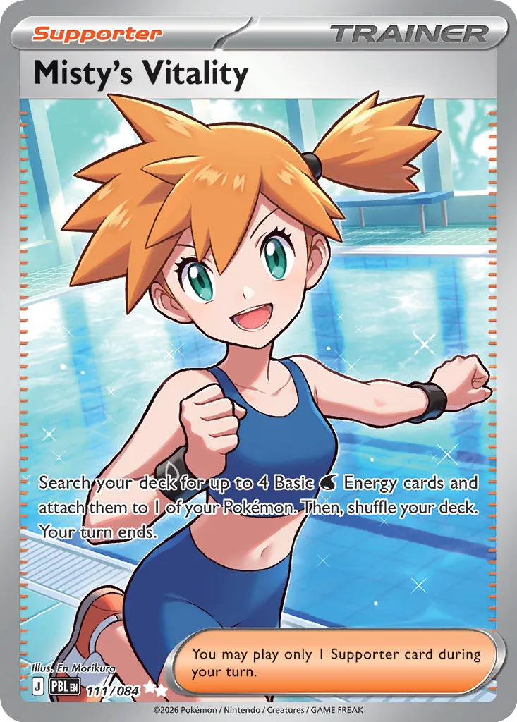 Misty's Vitality - 111/084 - Ultra Rare (Inglés Foil NM)