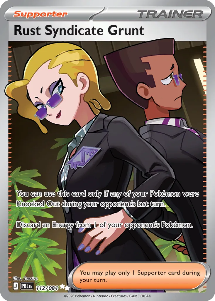 Rust Syndicate Grunt - 112/084 - Ultra Rare (Inglés Foil NM)