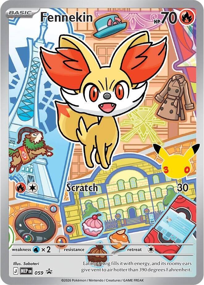 Fennekin -  059 - 059 - Promo (Inglés Foil NM)