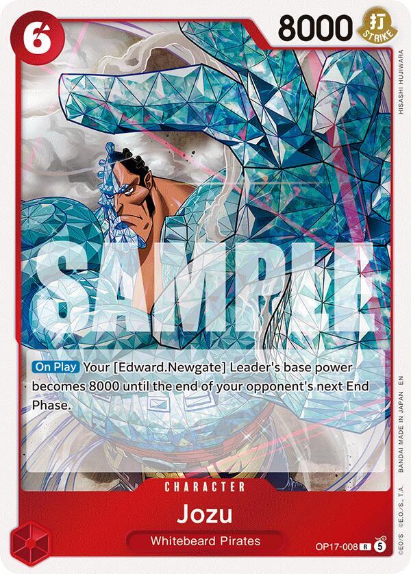 Jozu - OP17-008 - Rare Foil (Inglés Foil NM)
