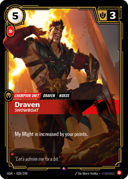 DRAVEN, SHOWBOAT - OGN-028/298