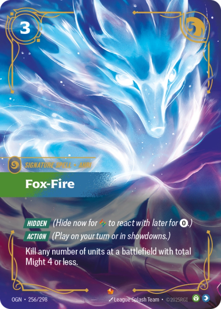 FOX-FIRE - OGN-256/298