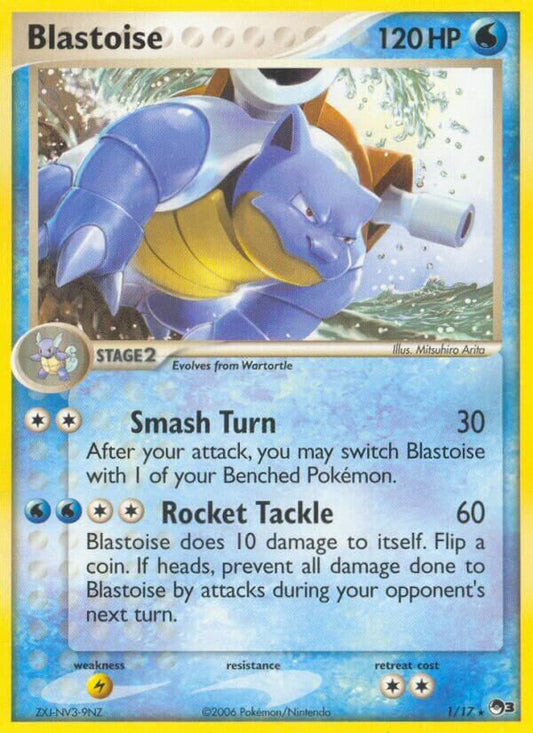 Blastoise - 1/17 - Rare (Español HP)