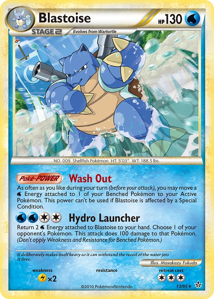 Blastoise - 13/95 - Rare (Inglés LP)