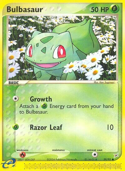 Bulbasaur - 39/95 - Common (Inglés NM)