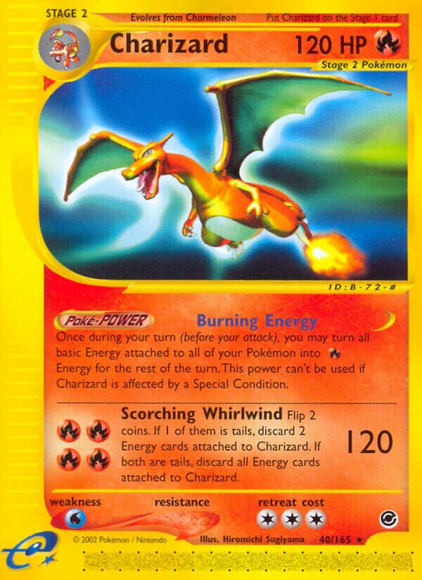Charizard - 40/165 - Rare (Inglés DMG)