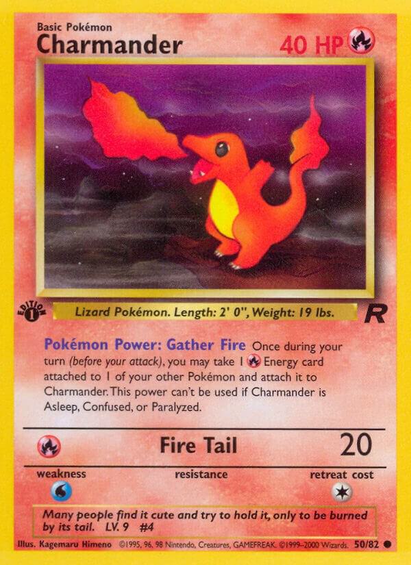 Charmander - 50/82 - Common (Inglés HP)