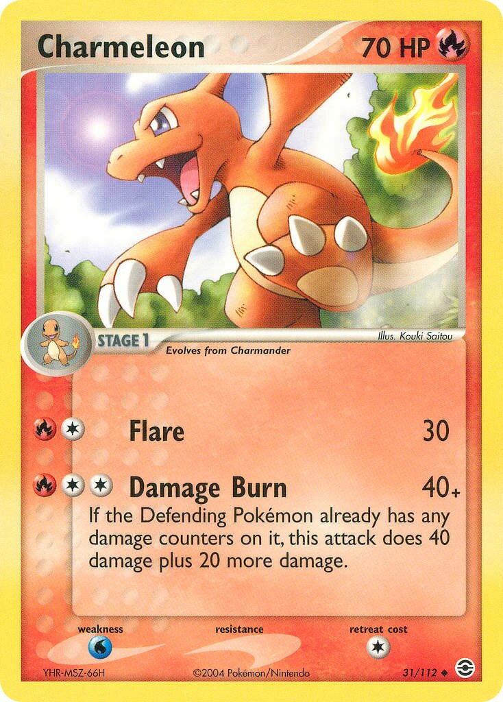 Charmeleon - 31/112 - Uncommon (Inglés NM)