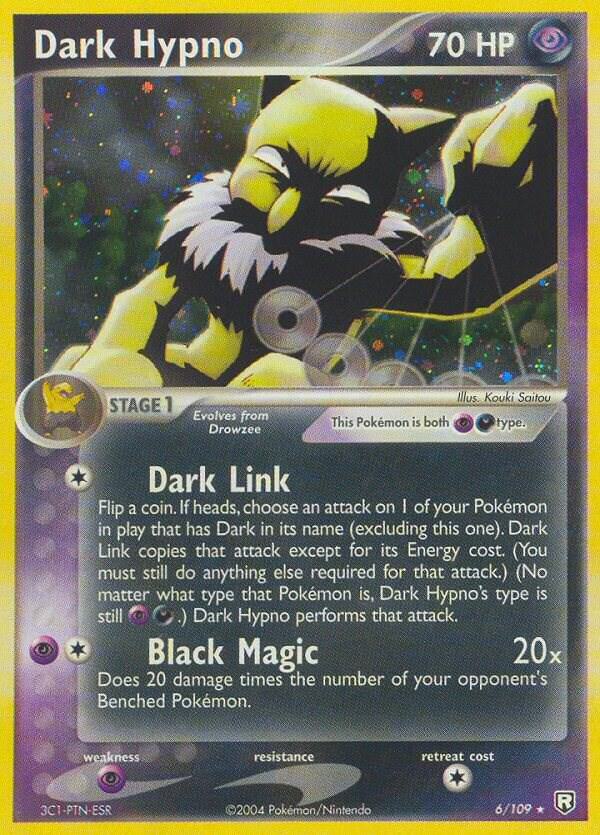 Dark Hypno - 6/109 - Rare Holo (Inglés Foil LP)