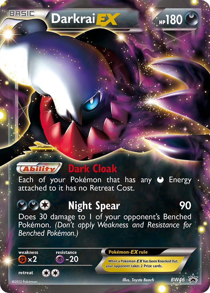 Darkrai-EX - BW46 - Promo (Inglés Foil LP)