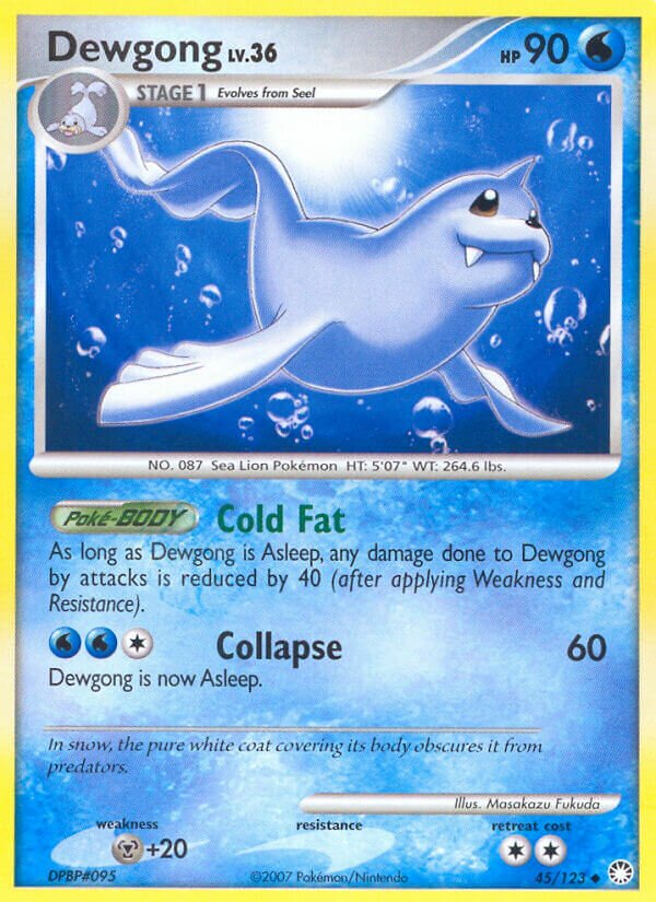 Dewgong - 45/123 - Uncommon (Inglés NM)