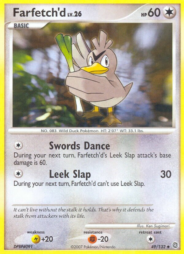 Farfetch'd - 49/132 - Uncommon (Inglés Reverse Holo MP)