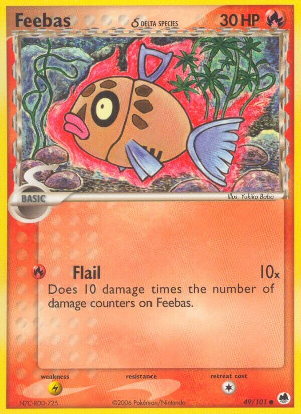 Feebas - 49/101 - Common (Inglés DMG)