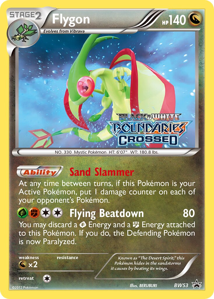 Flygon - BW53 - Promo (Inglés Foil LP)