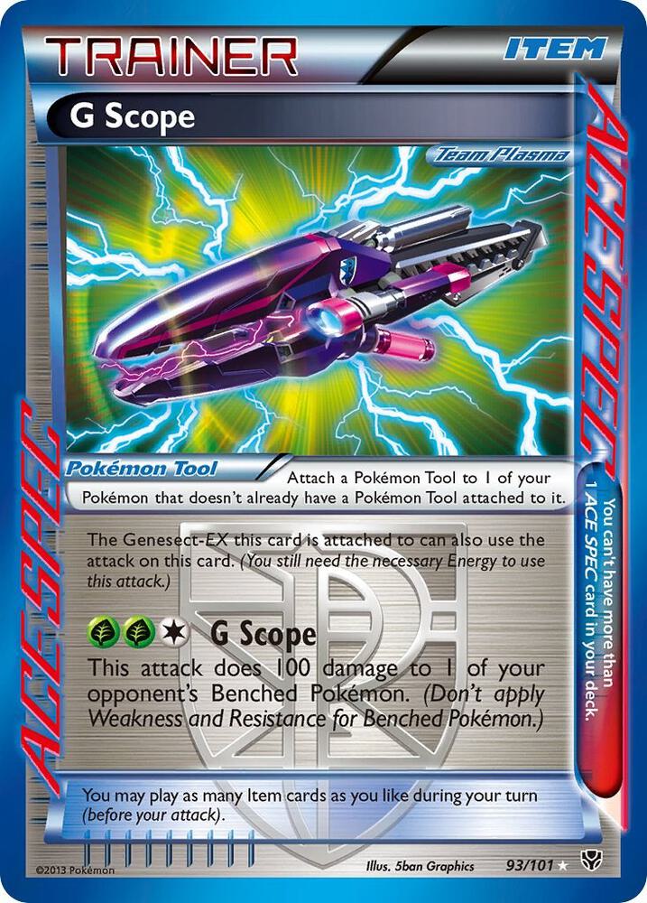 G Scope - 93/101 - Rare ACE (Inglés Foil NM)