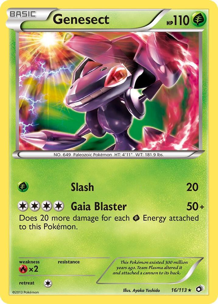 Genesect - 16/113 - Rare Holo (Inglés Foil LP)