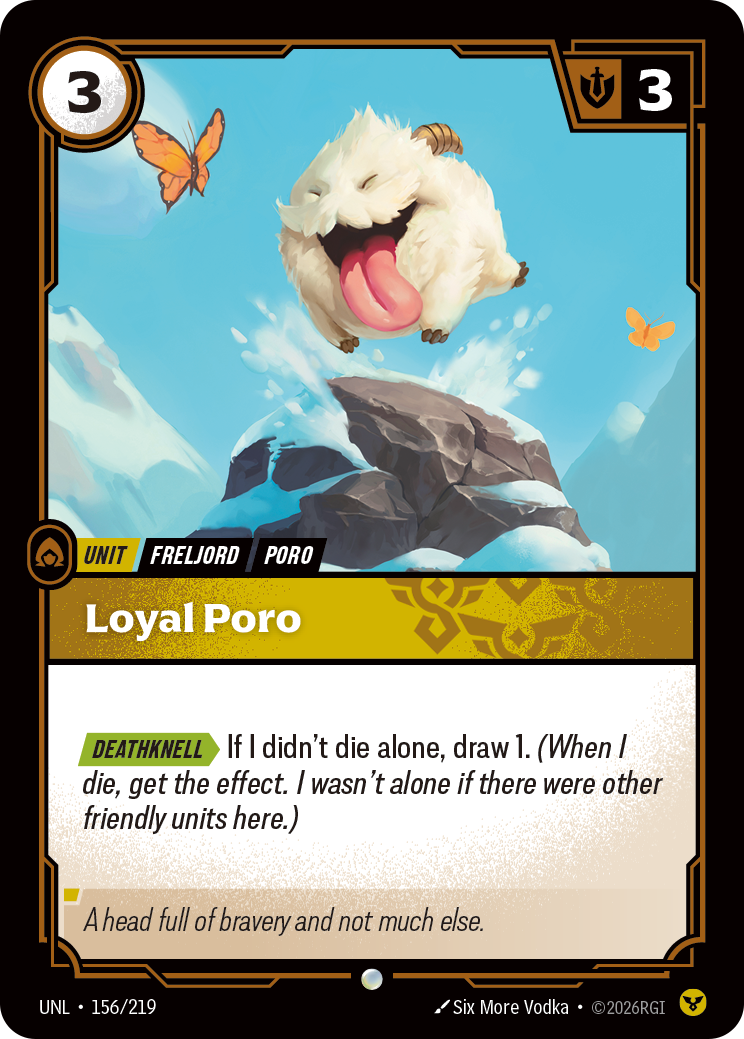 Loyal Poro - 156/219