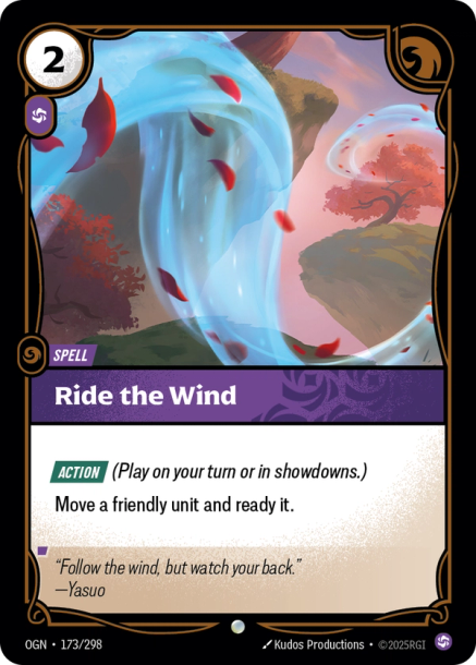 RIDE THE WIND - OGN-173/298