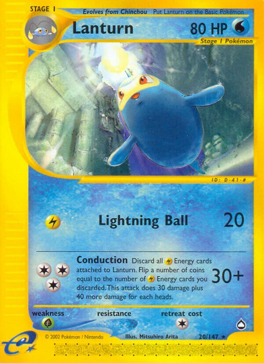 Lanturn - 20/147 - Rare (Inglés MP)