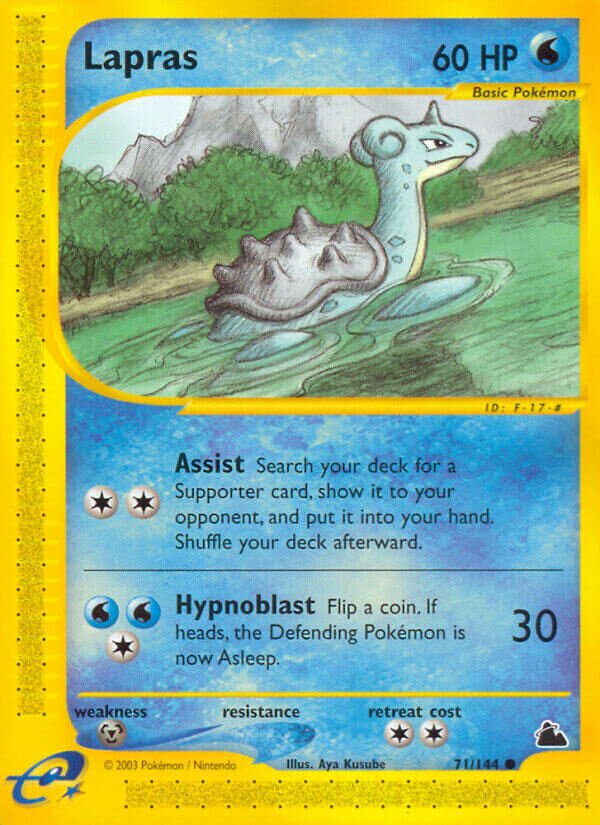 Lapras - 71/144 - Common (Inglés LP)