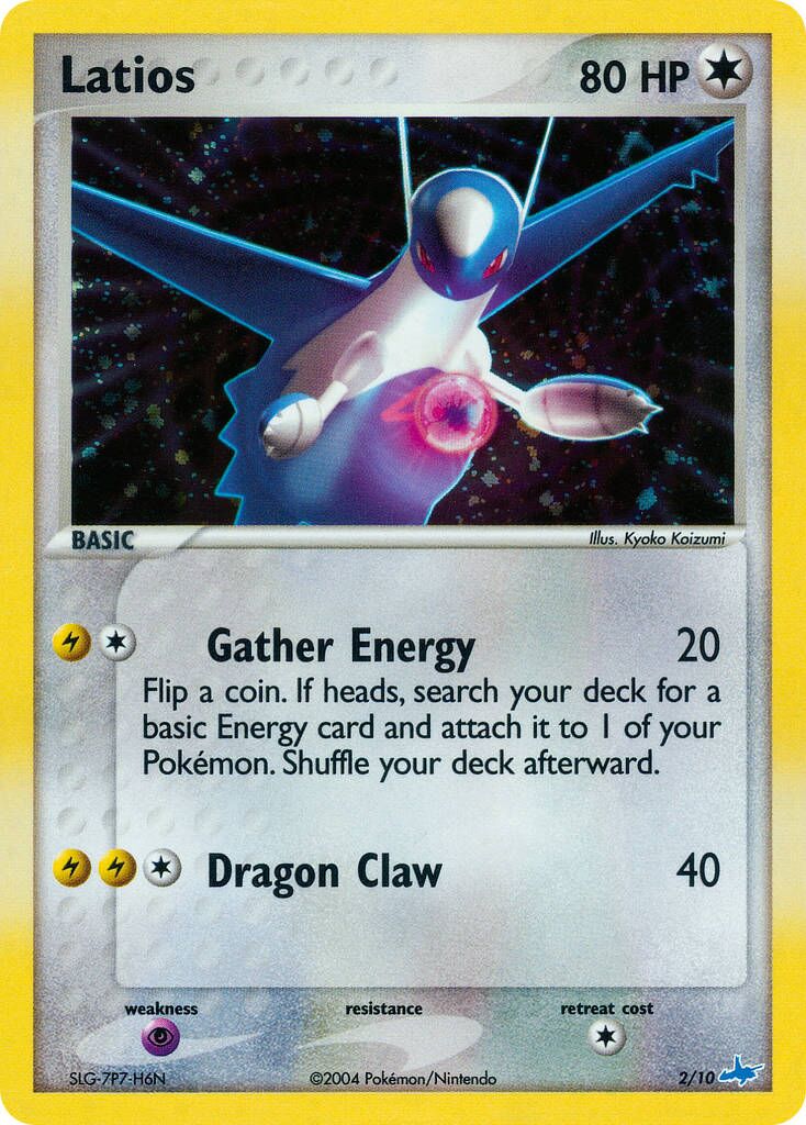 Latios - 2/10 - Common (Inglés Foil LP)