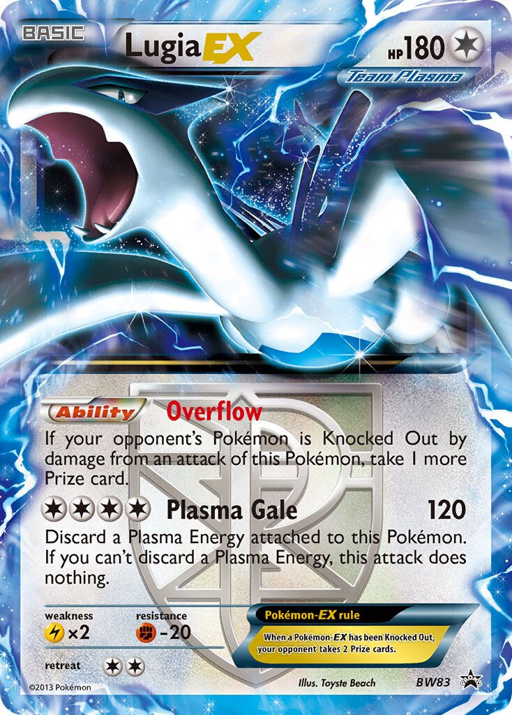Lugia-EX - BW83 - Promo (Inglés Foil MP)