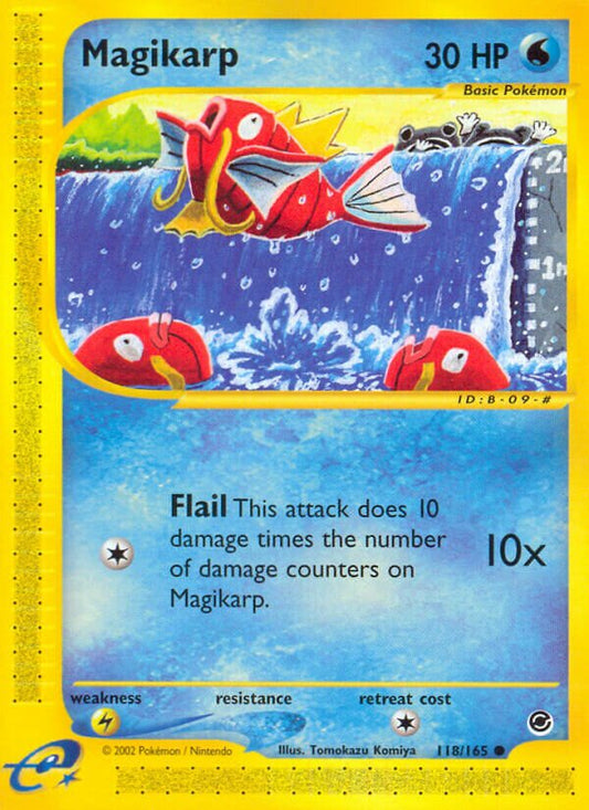 Magikarp - 118/165 - Common (Inglés Reverse Holo HP)