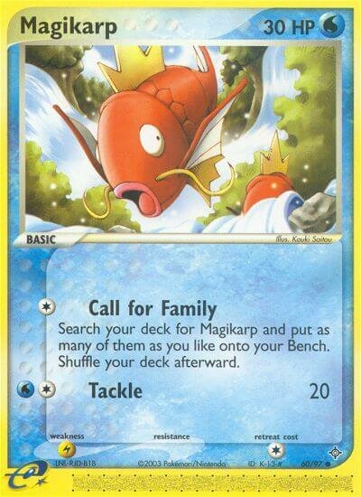 Magikarp - 60/97 - Common (Inglés Reverse Holo NM)