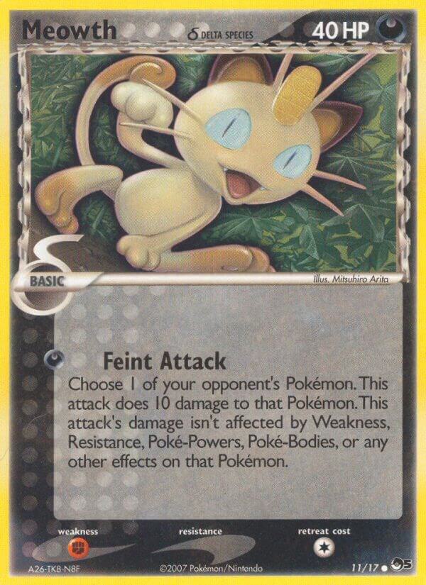 Meowth - 11/17 - Common (Inglés NM)