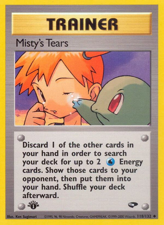 Misty's Tears - 118/132 - Unlimited Uncommon (Inglés Unlimited HP)