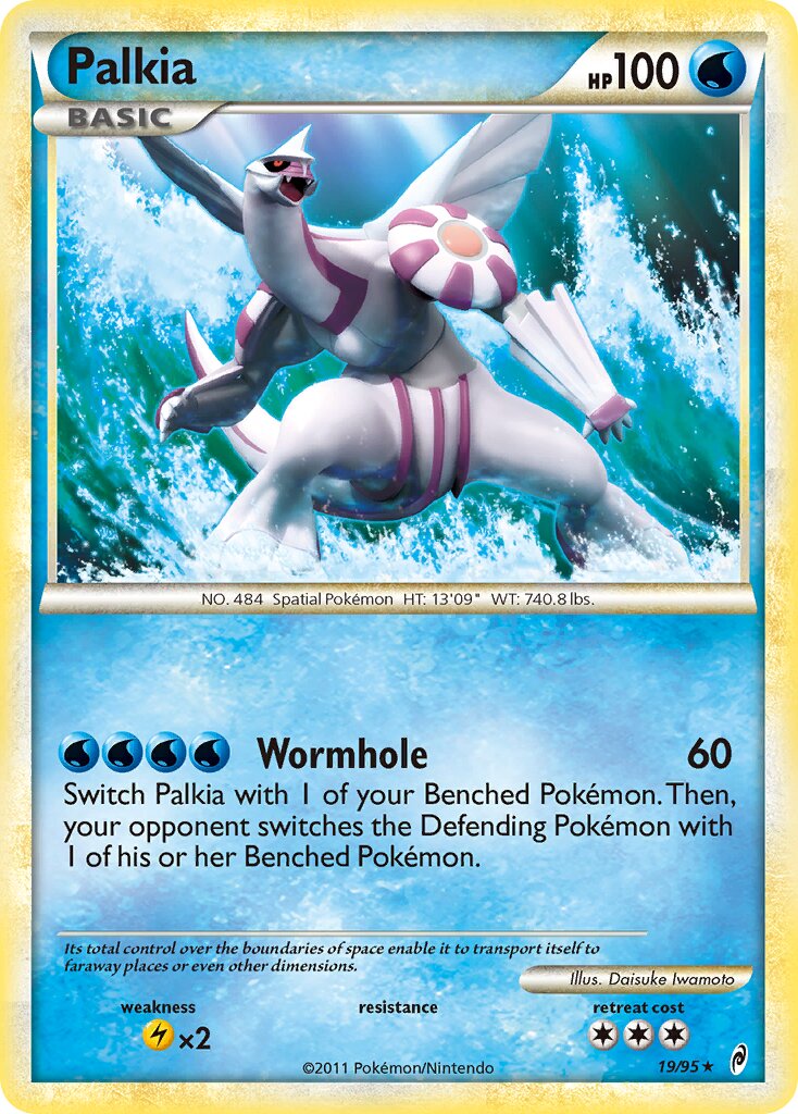 Palkia - 19/95 - Rare Holo (Inglés Foil MP)