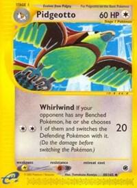 Pidgeotto - 88/165 - Uncommon (Inglés Reverse Holo NM)