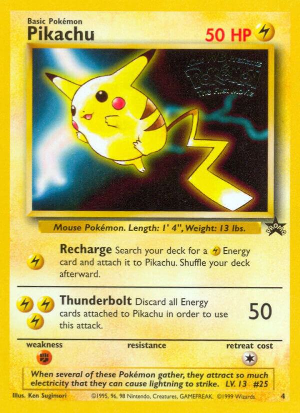 Pikachu - 4 - Promo (Inglés LP)