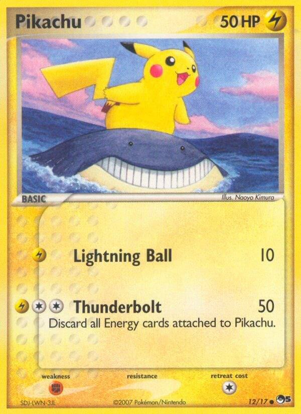 Pikachu - 12/17 - Common (Inglés NM)