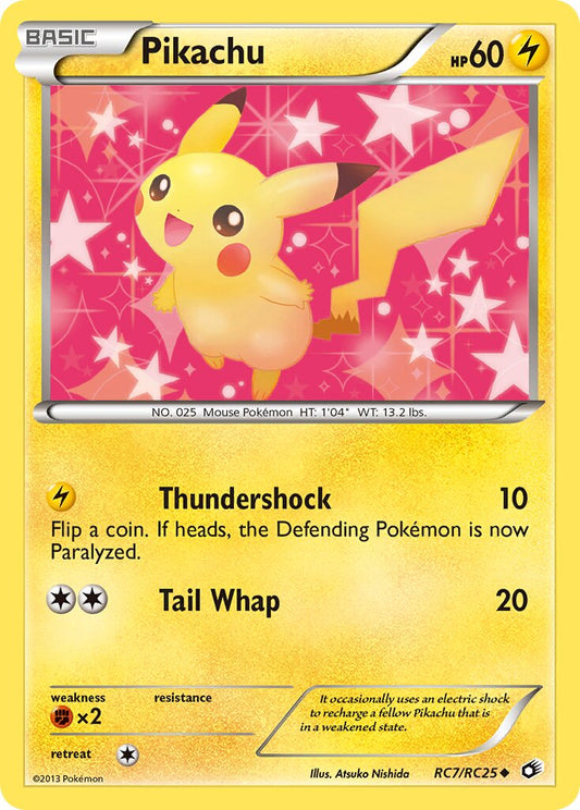 Pikachu - RC7/RC25 - Uncommon (Inglés Foil LP)