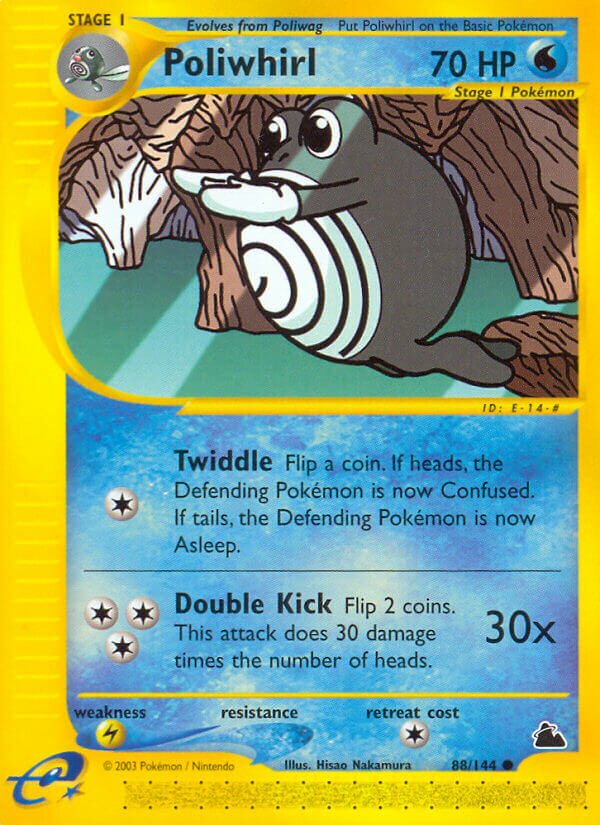Poliwhirl - 88/144 - Common (Inglés LP)