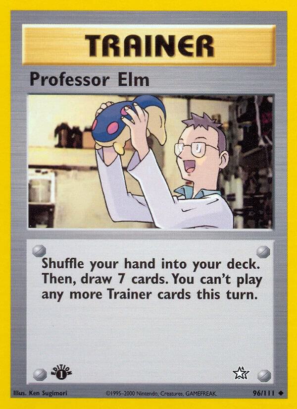 Professor Elm - 96/111 - Unlimited Uncommon (Inglés Unlimited LP)