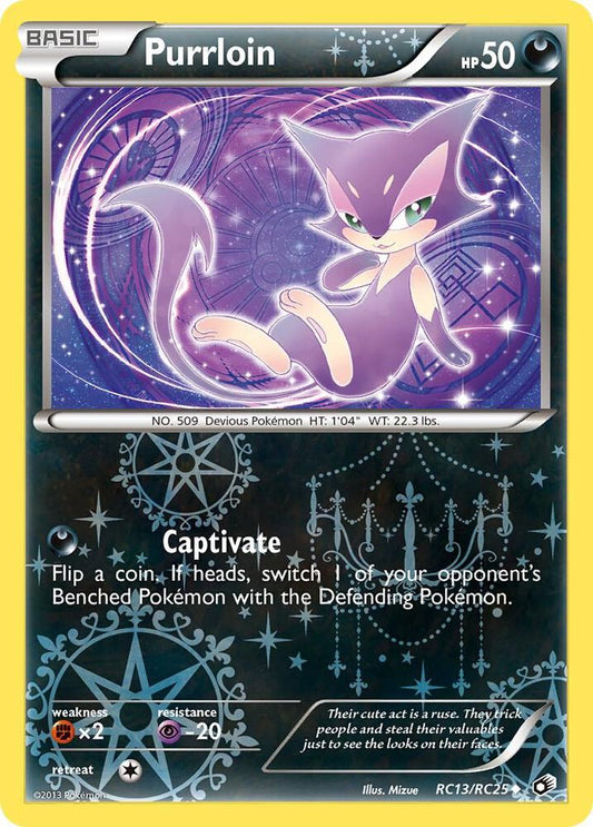 Purrloin - RC13/RC25 - Uncommon (Inglés Foil LP)
