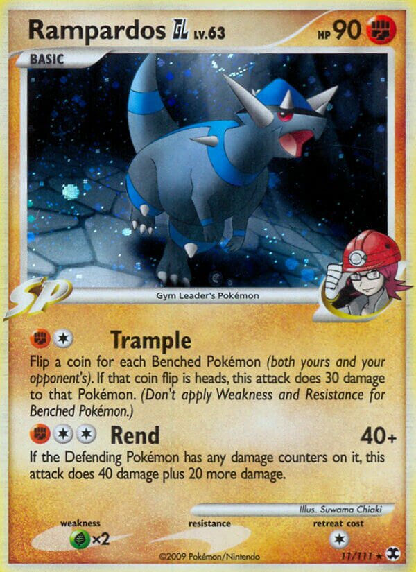 Rampardos GL - 11/111 - Rare Holo (Inglés Foil MP)