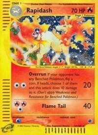 Rapidash - 26/165 - Rare Holo (Inglés Reverse Holo MP)